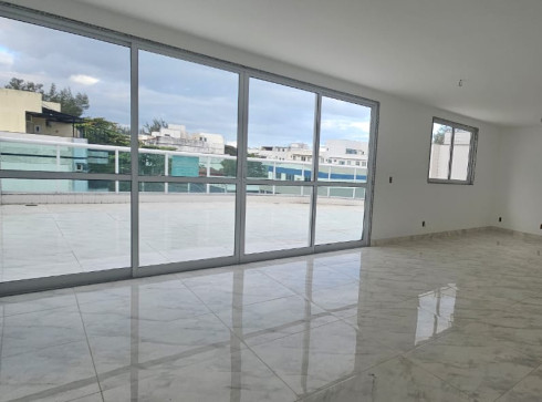 Vendo, Cobertura Duplex, Prédio NOVO, Rua Sérgio Branco Soares - Recreio dos Bandeirantes