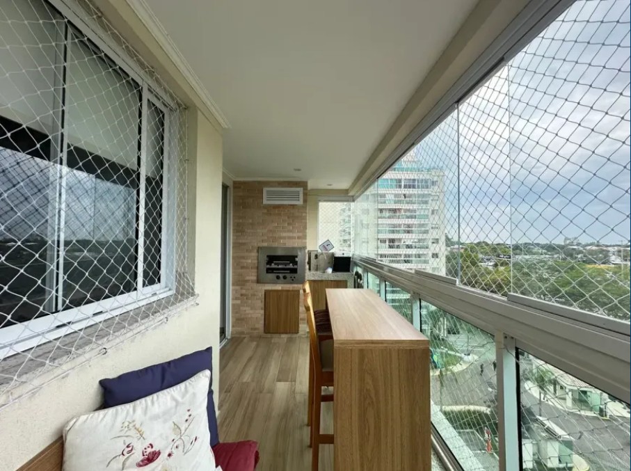 Apartamento mobiliado no London Green | 66 m² | Sol da manhã | Varanda gourmet