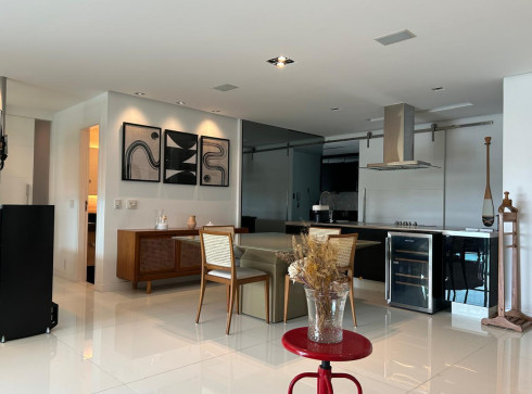 Apartamento de Alto Padrão para Locação | Atmosfera Península | 3 Suítes | Mobiliado