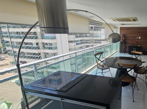 Apartamento Mobiliado de Alto Padrão com Vista Mar | 141m² | Blue Vision Barra da Tijuca